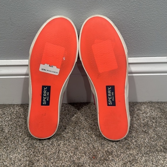 Sperry Pink Loafer Shoes with Elastic Stretch - Size 7.5 - Picture 6 of 7